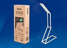 Светильник настольный трансформер аккумуляторный 220В 3Вт TLD-556 SIlVER картинка 